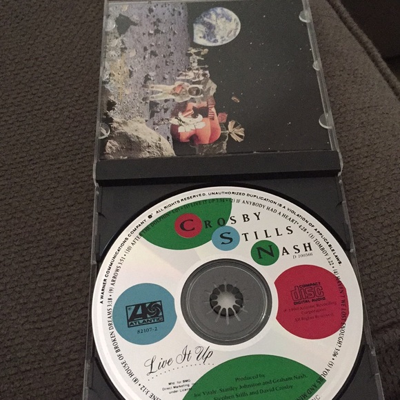 Crosby Stills Nash Live it up Cd - Picture 2 of 4